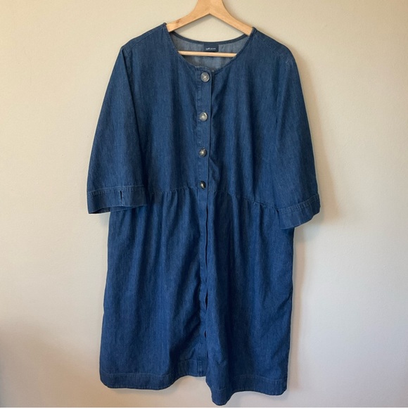 J. Jill Dresses Jjill Denim Dress 2x Poshmark